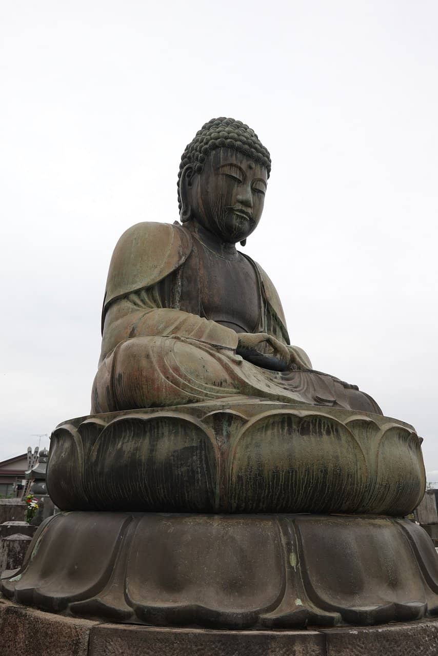 Serene Cemetery Setting
