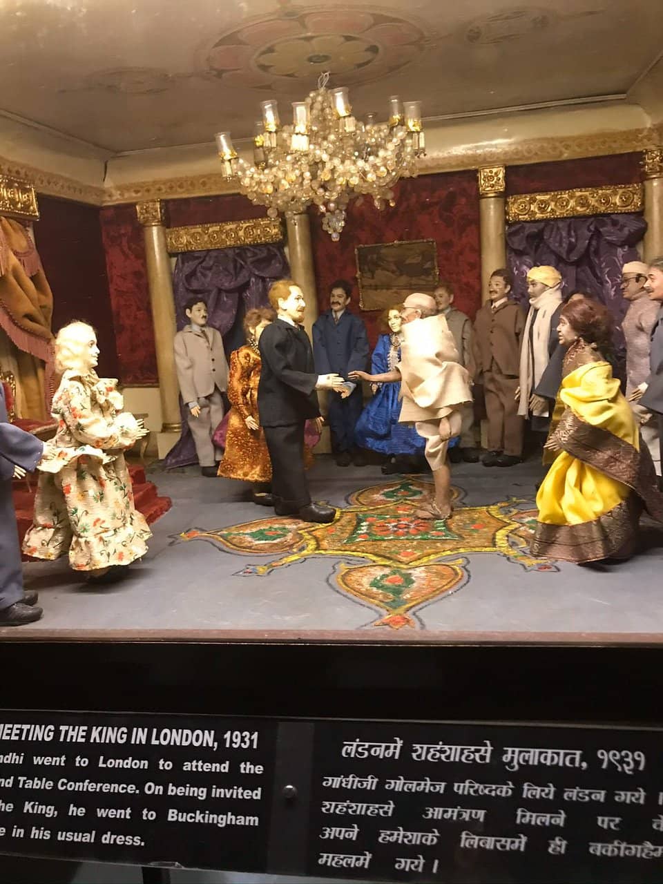 Dioramas of Gandhi's Life
