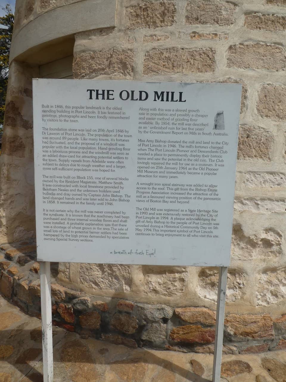 Historic Mill Information