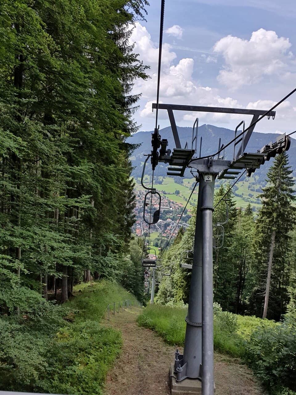 Scenic Chairlift Ascent
