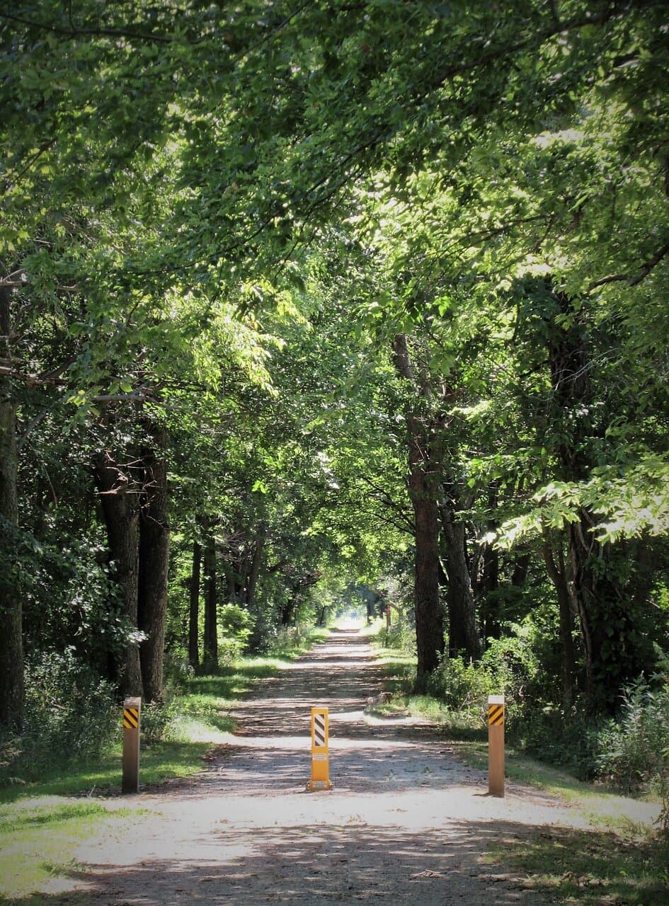 Rock Island Trail. Wyoming IL, August 2020
