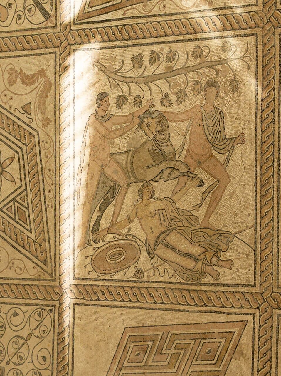 фрагмент мозаики