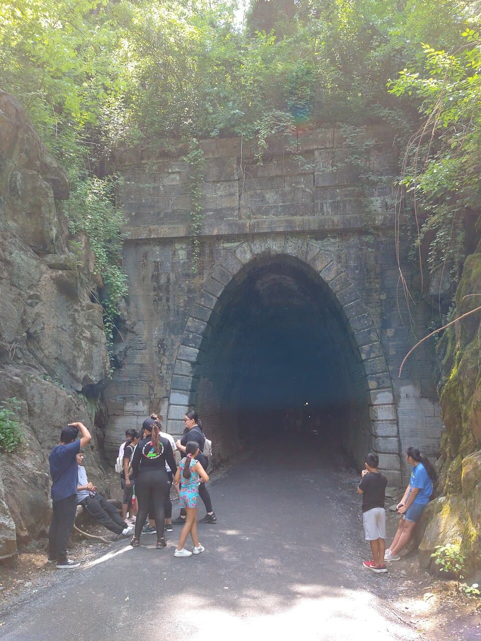 Opening of the tunnel