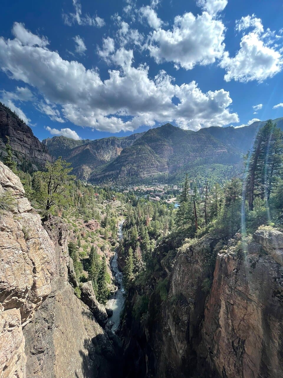 Box Canyon Falls Park Ouray Colorado