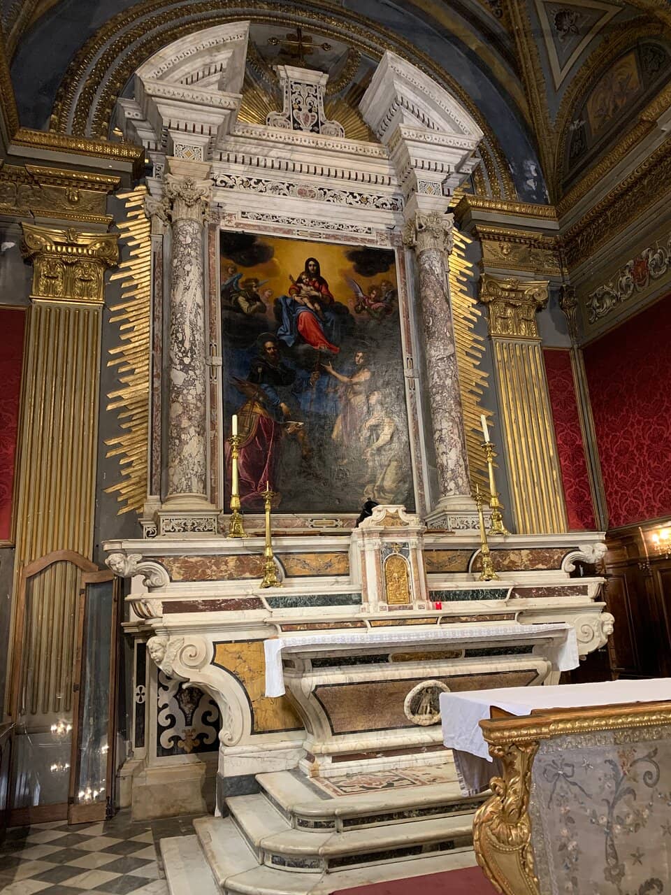 Intricate Altar and Organ