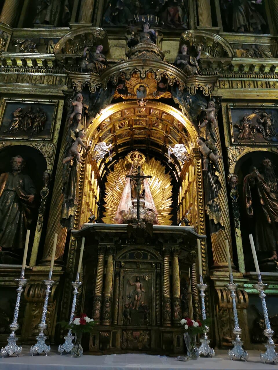 Interior de la Iglesia.