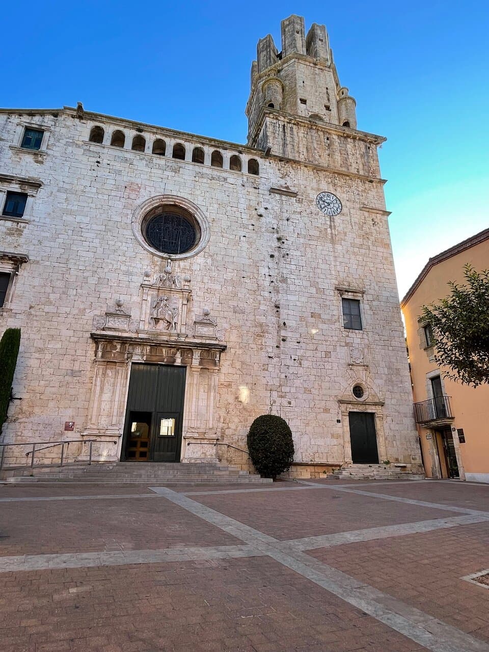 The church of San Marti in Palafrugell