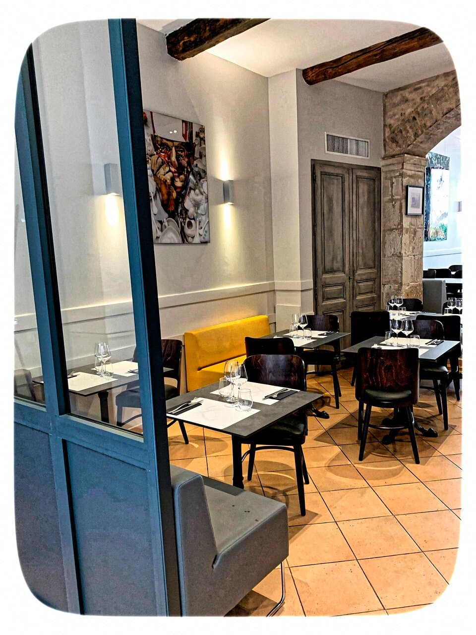 La salle avant le patio