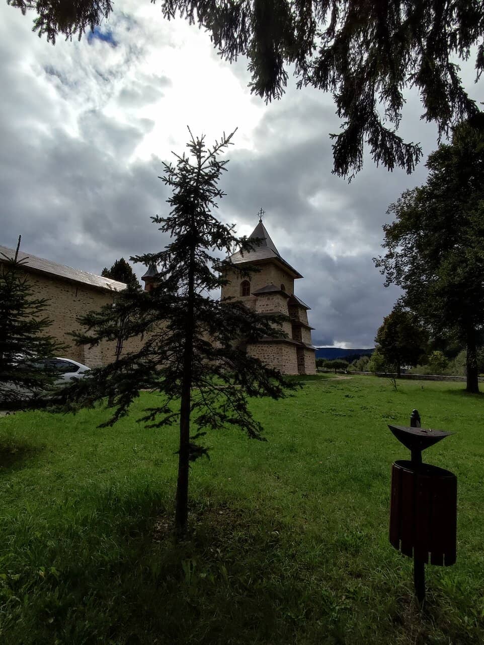 Tranquil Monastery Grounds