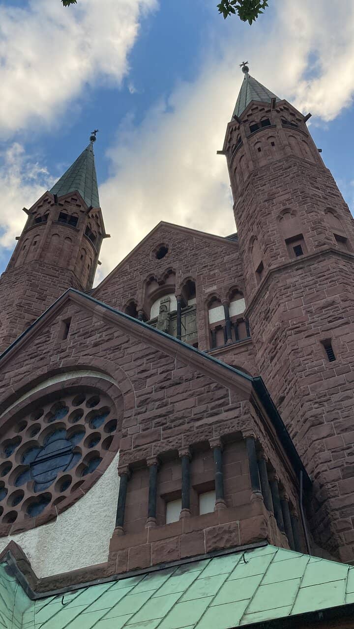 Neo-Romanesque Exterior