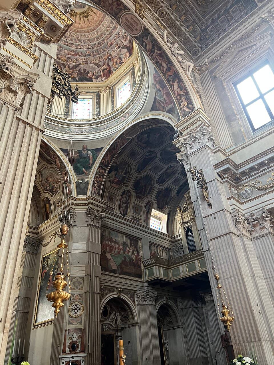 Baroque Facade & Romanesque Bell Tower