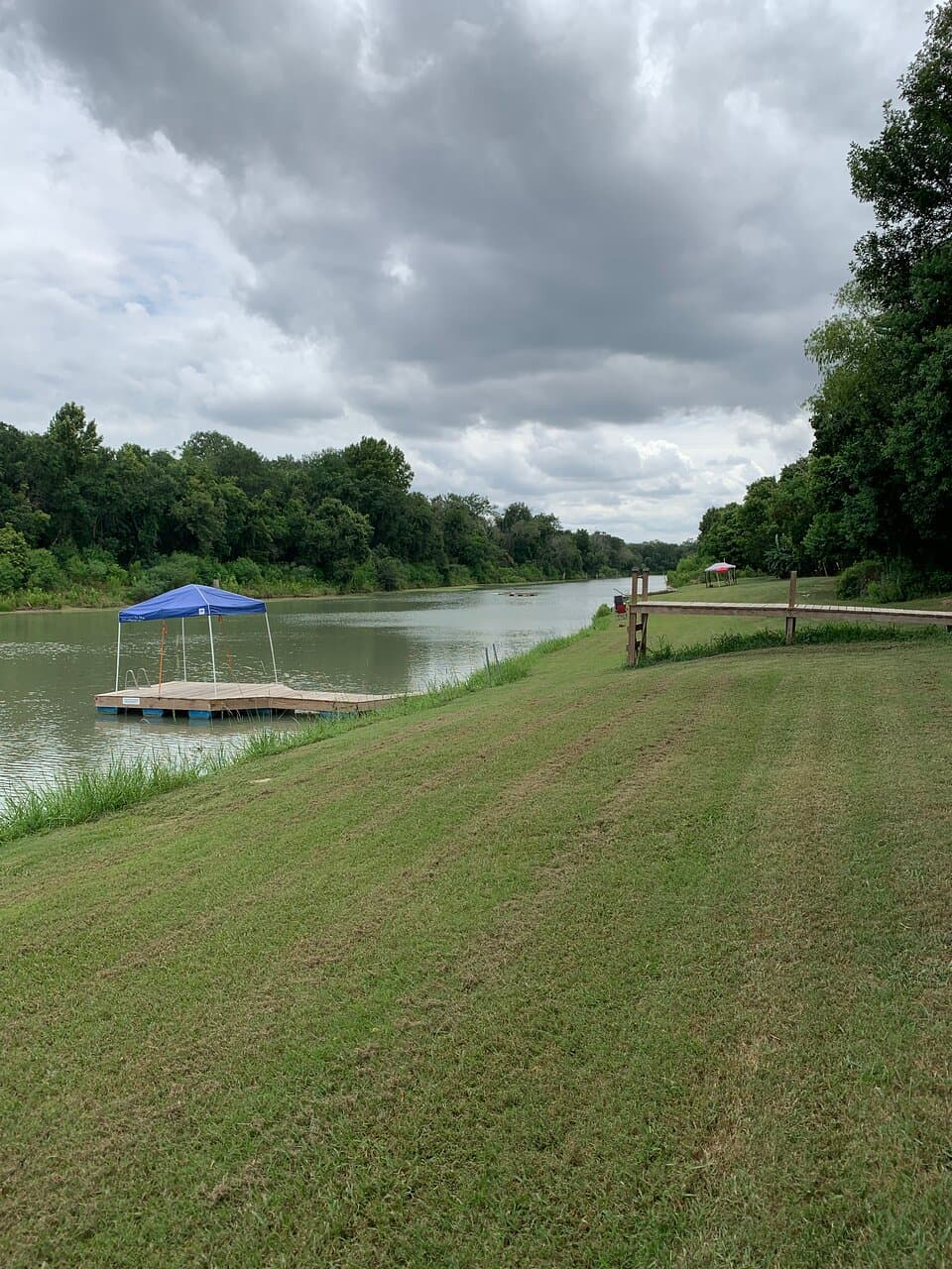 Private river area for swimming and Kayaking