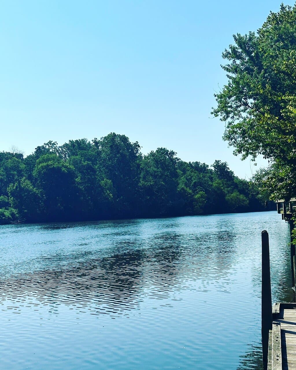 City Docks in Downtown Fredericksburg