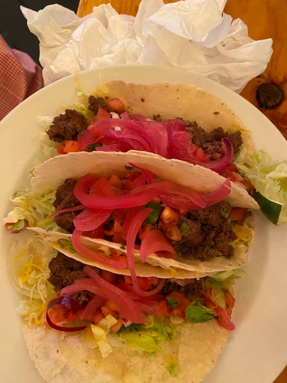 Generous Portions of Flavorful Tacos