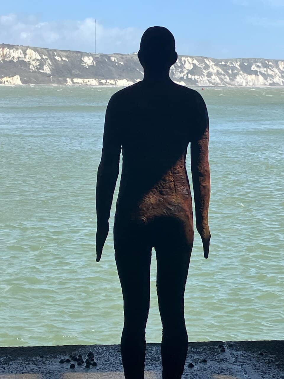 Folkestone Harbour Arm Statues