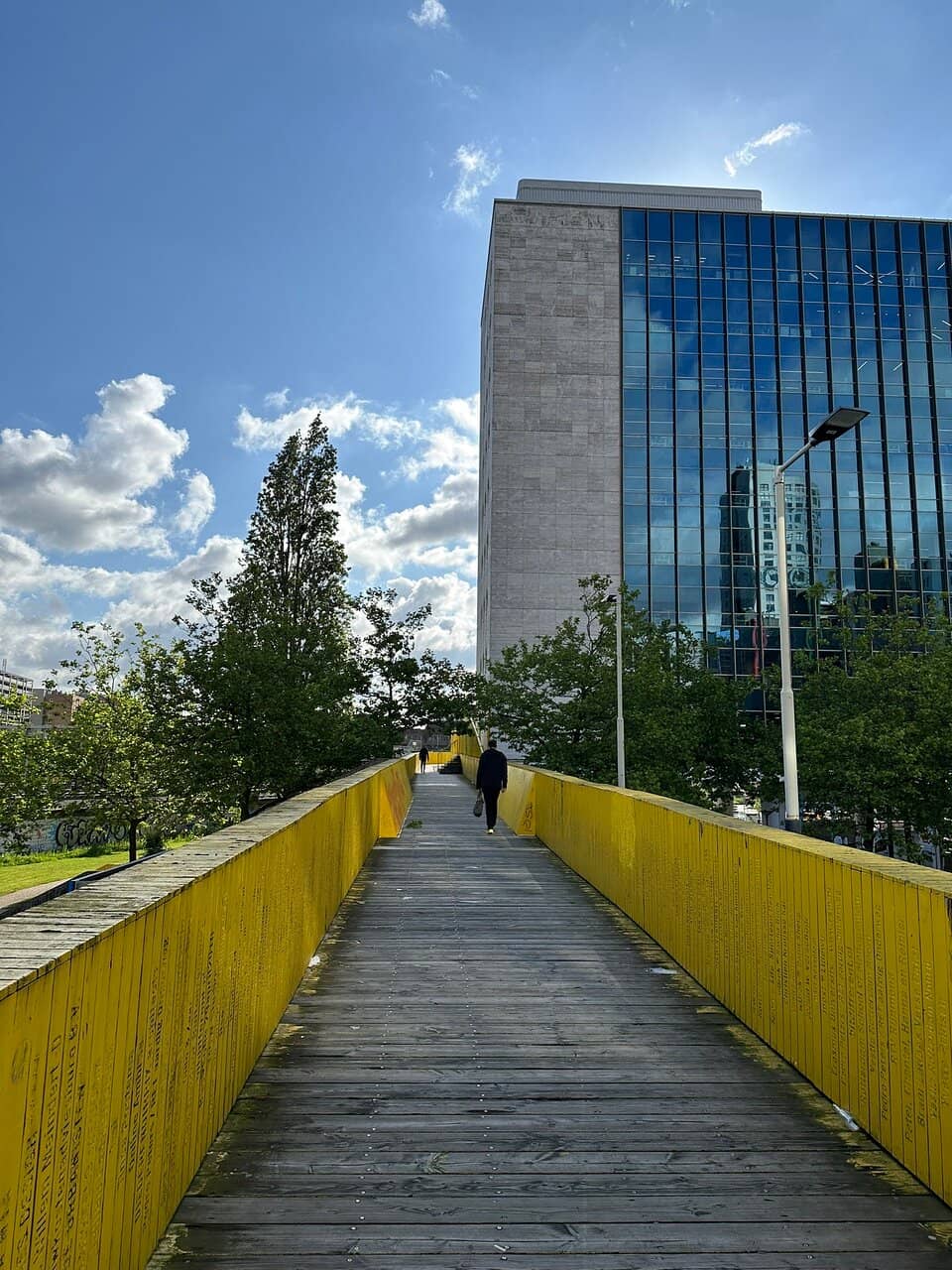 The Iconic Yellow Bridge