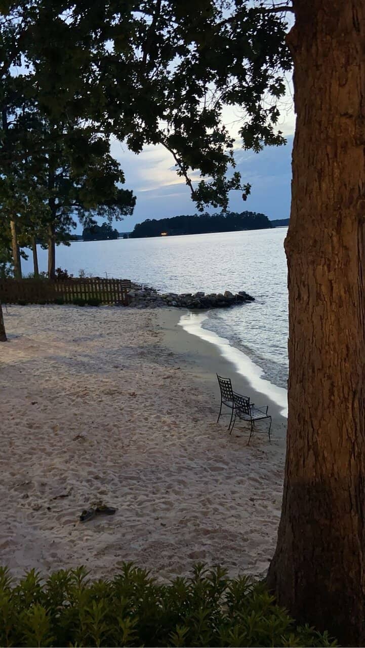 Chimney Rock & Goat Island