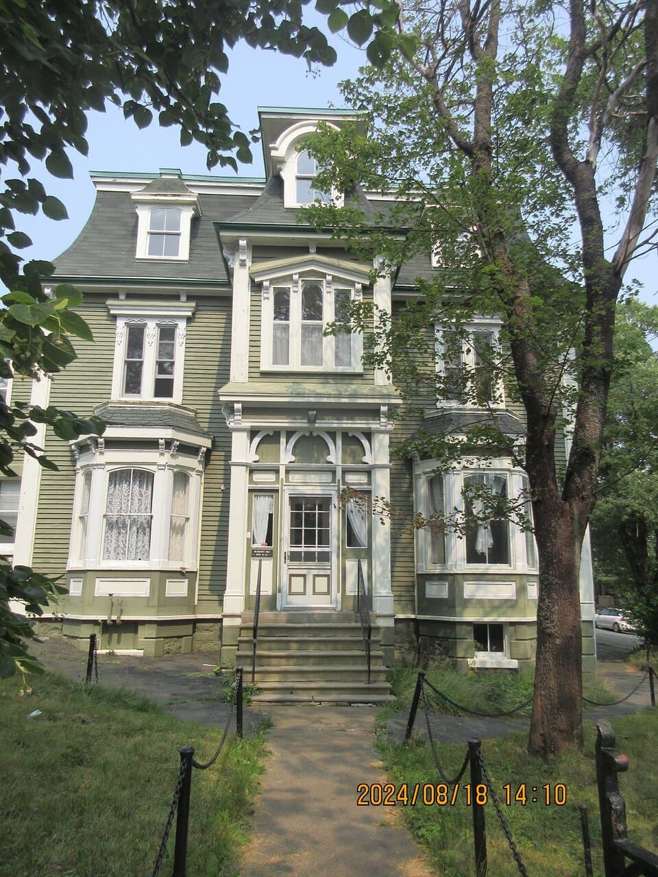 St. Patrick's Deanery, 1884, where the clergy of the church lived.