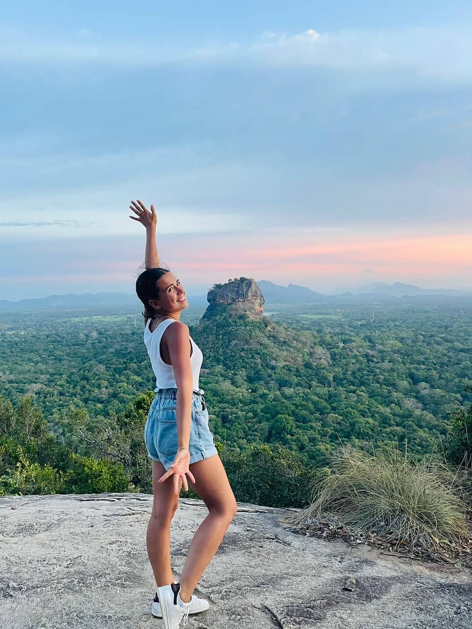Panoramic Views of Sigiriya Rock