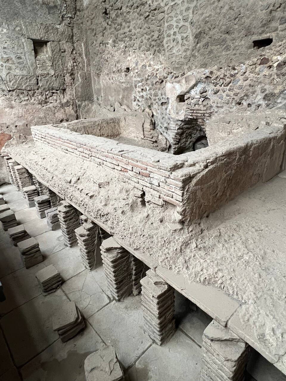 Preserved Frescoes and Mosaics