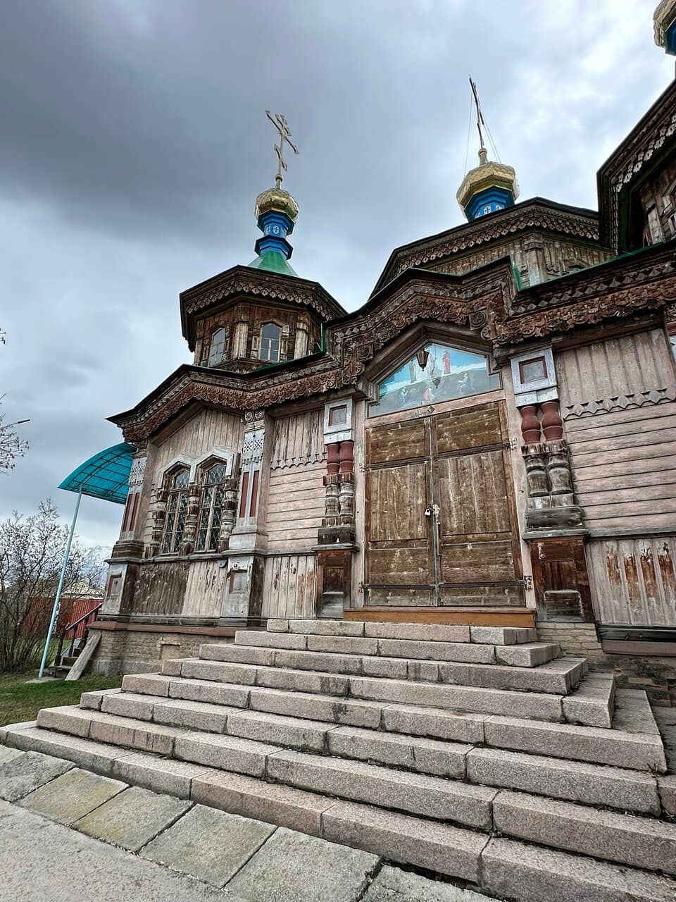 Intricate Wooden Architecture