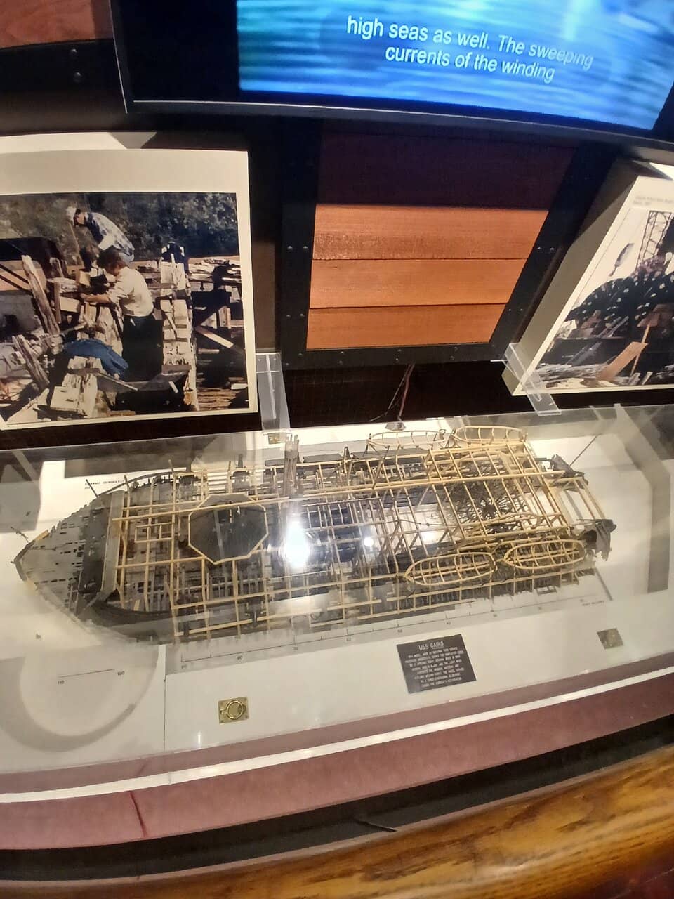 The Restored USS Cairo Gunboat