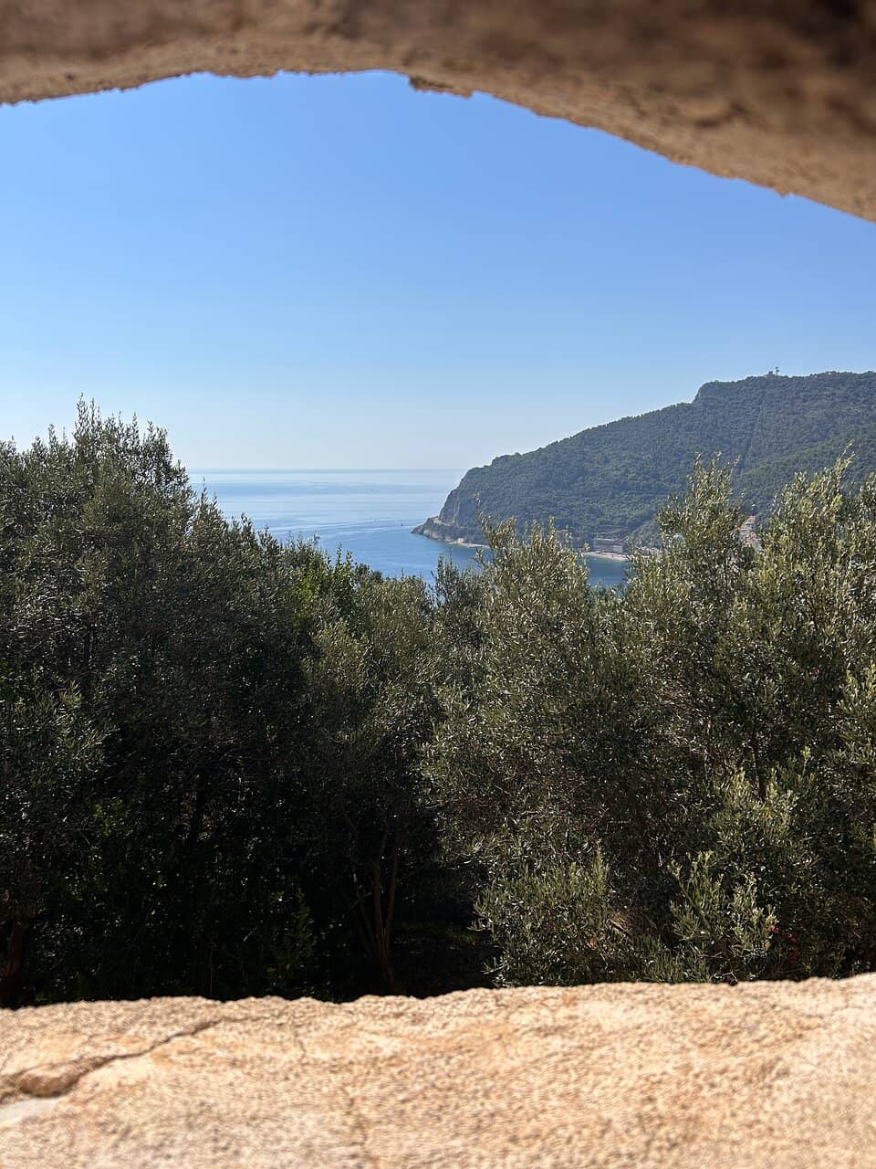 The Climb from Noli
