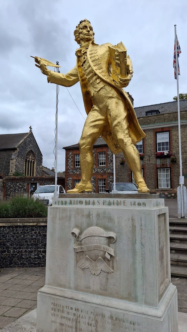 View of Statue