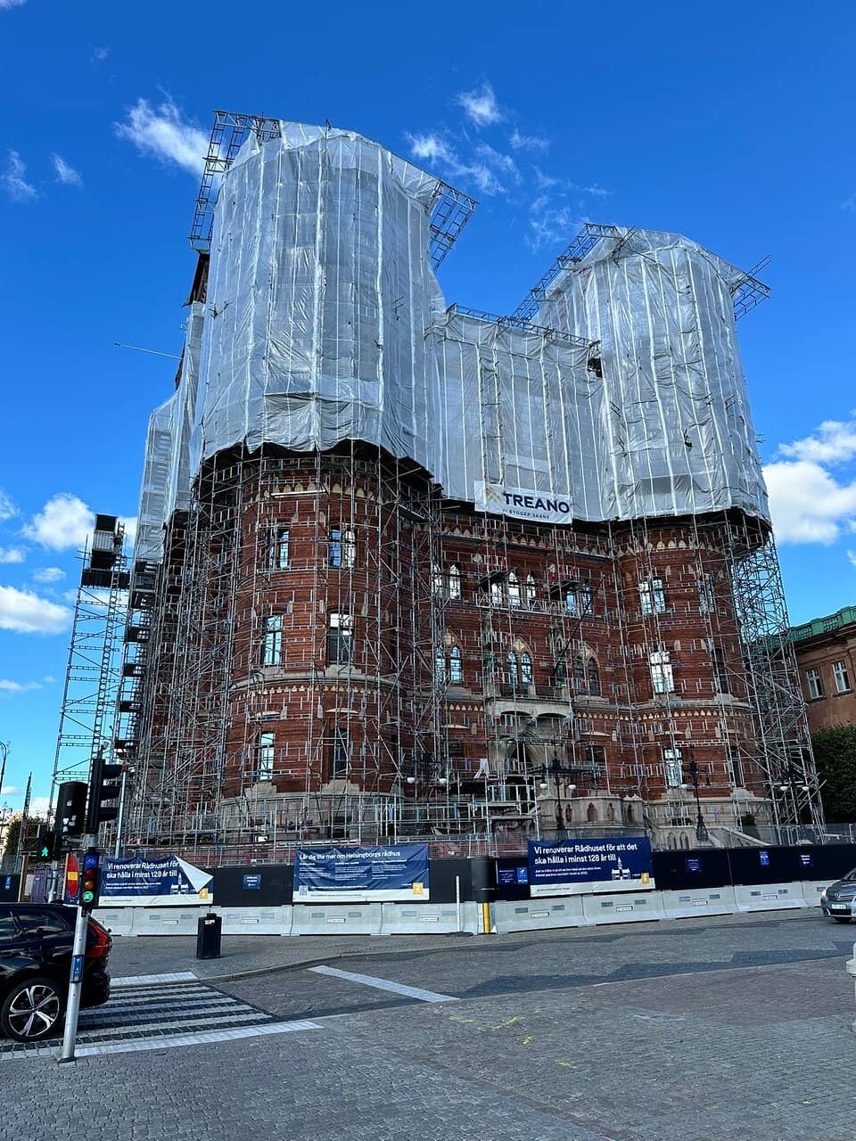 Towering Town Hall Tower