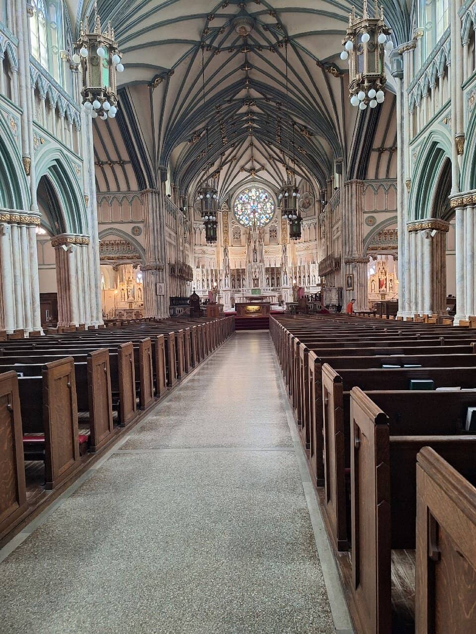 Ornate Altar and Interior