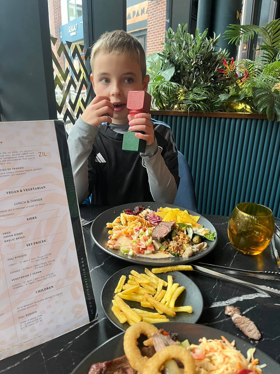 Extensive Salad Bar & Sides