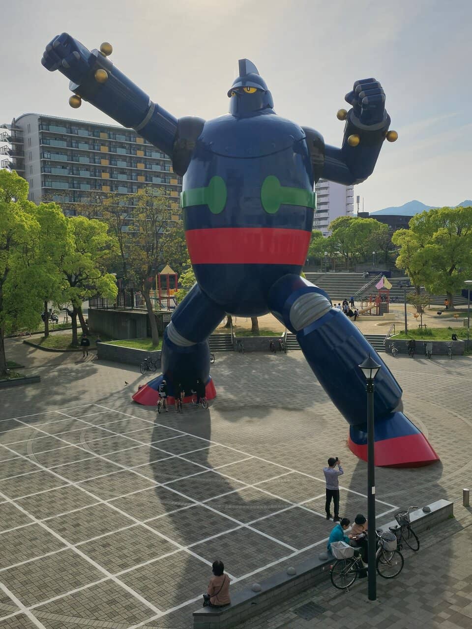 The Towering Tetsujin 28-go Statue