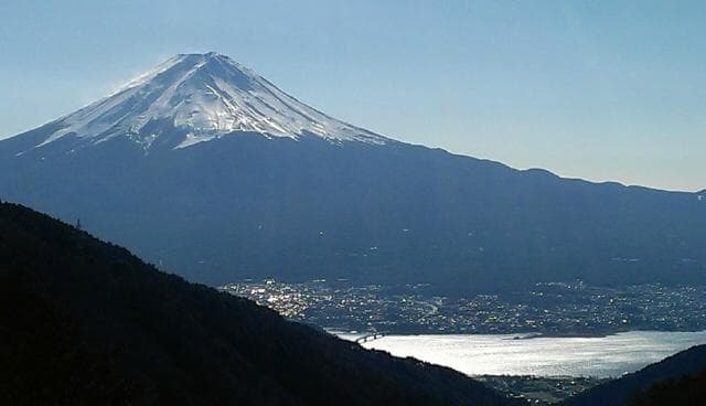 天下茶屋より河口湖&富士山