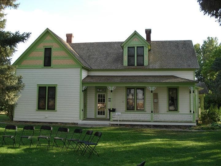 The home of Herman and Lucy Stricker, built in 1900.