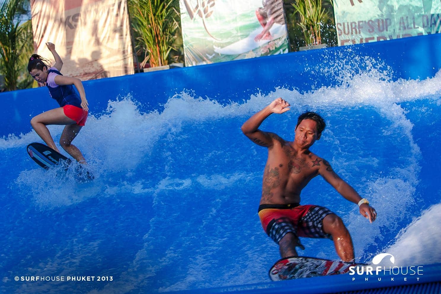 Simulated Surfing