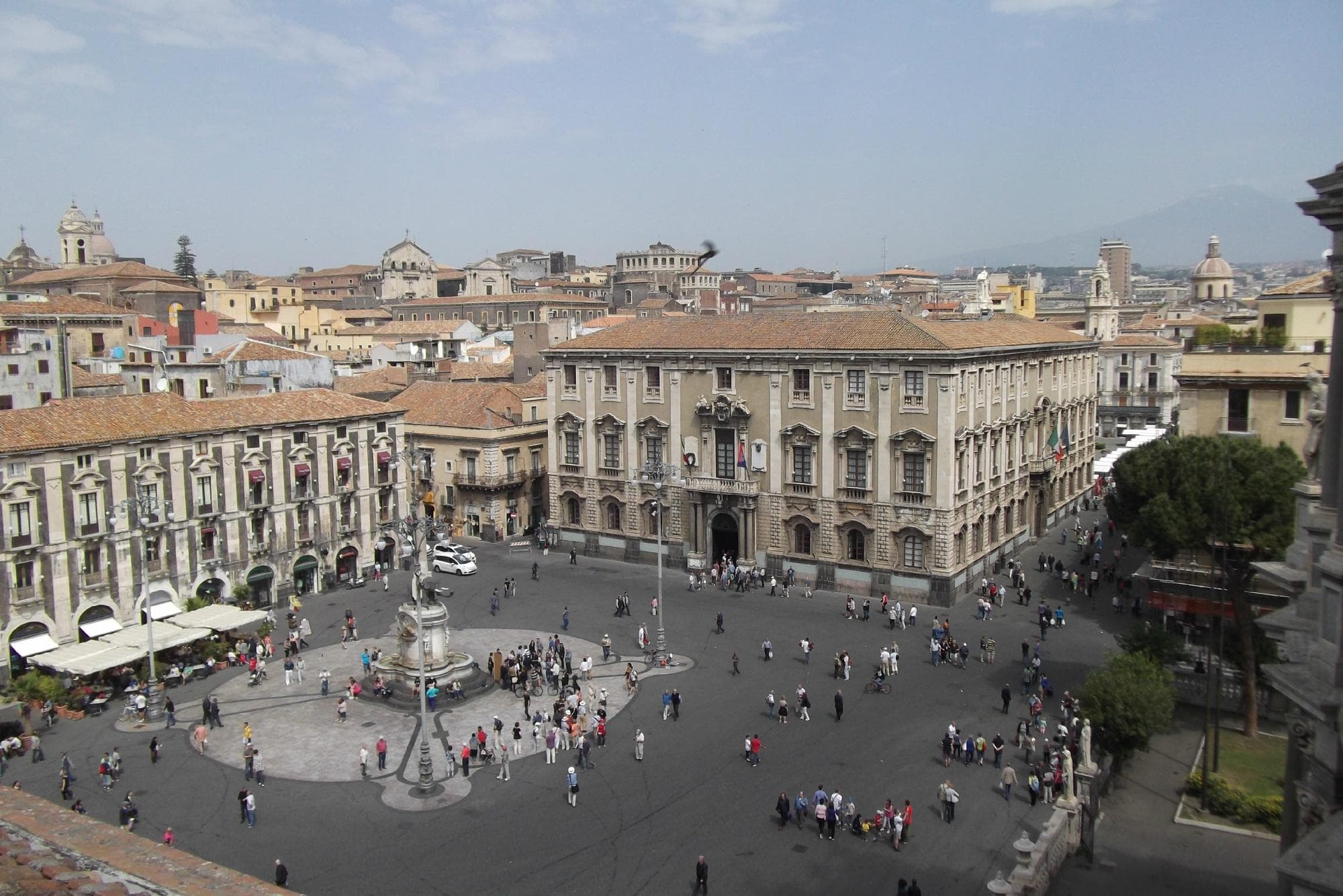 Veduta dalle terrazze