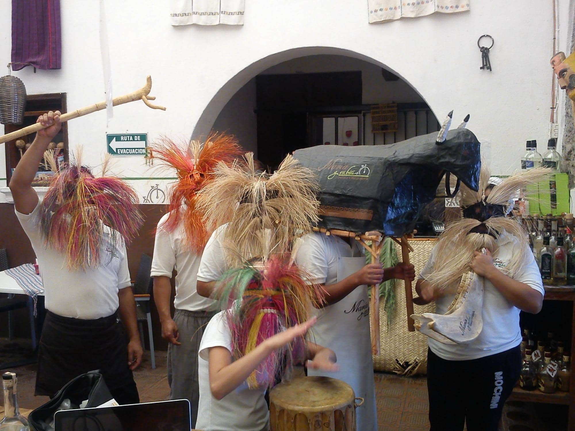 Vibrant Mexican Atmosphere with Live Music