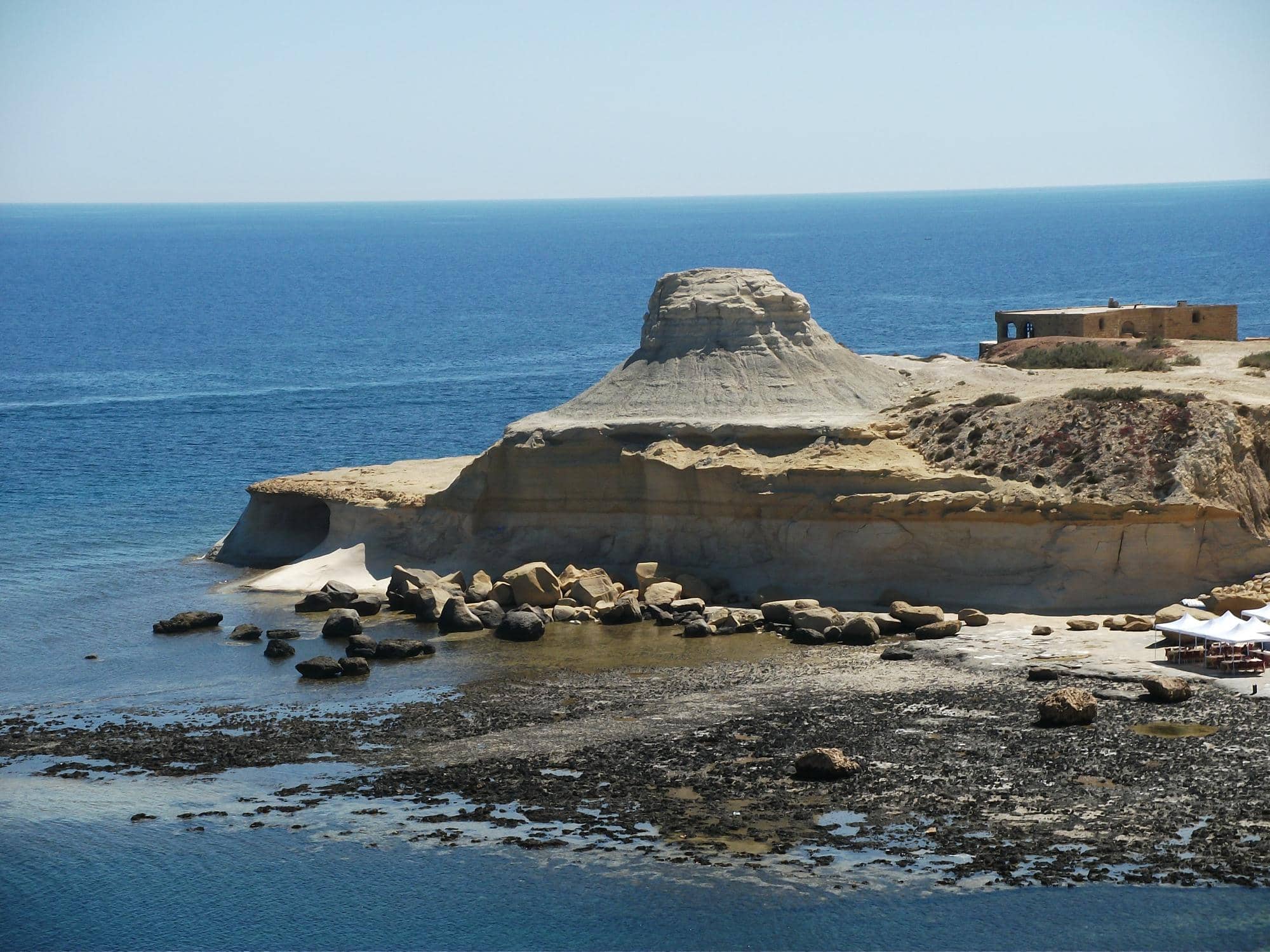 La Tourelle Mountain Backdrop
