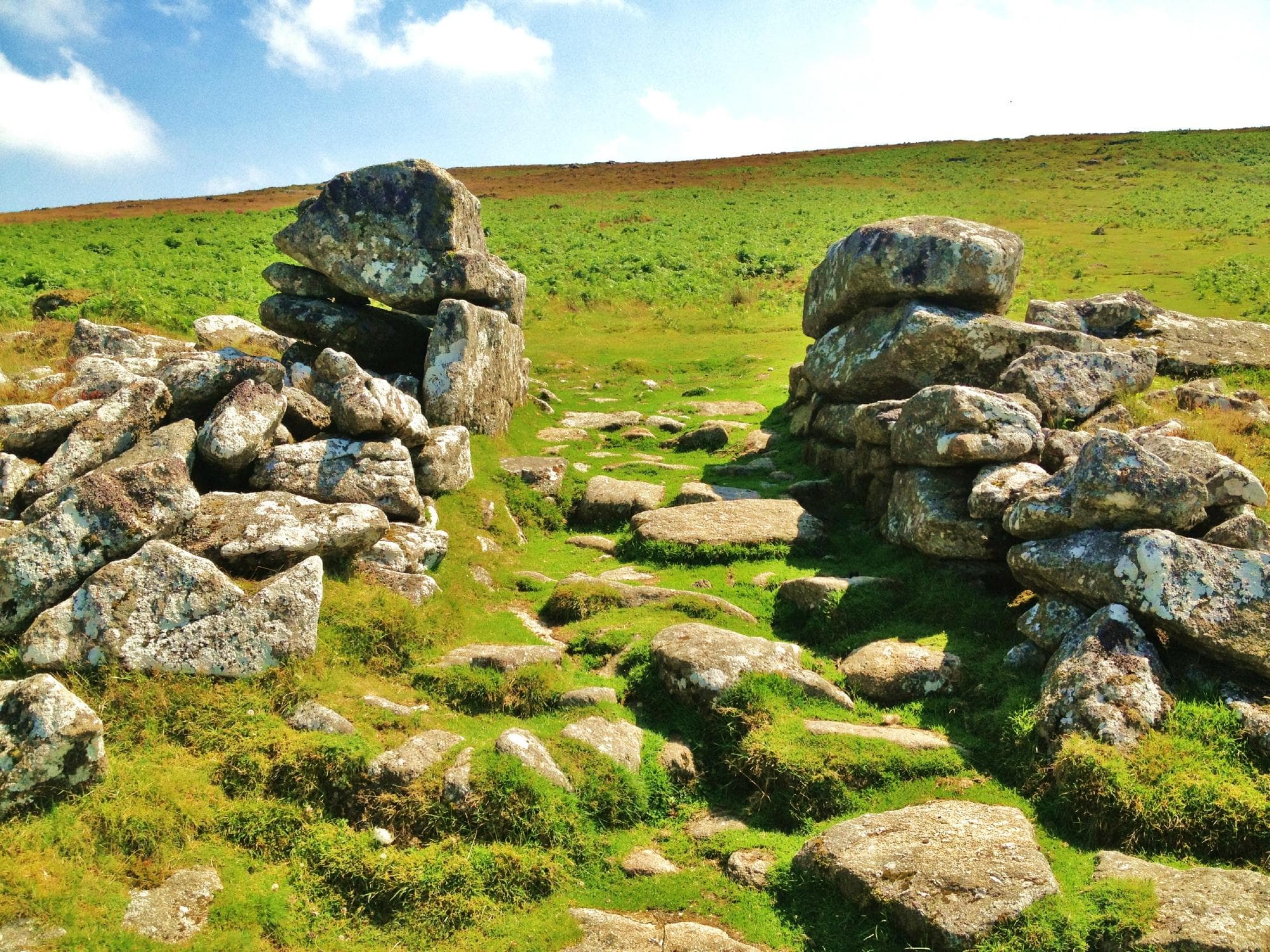 Entrance to Grimspound