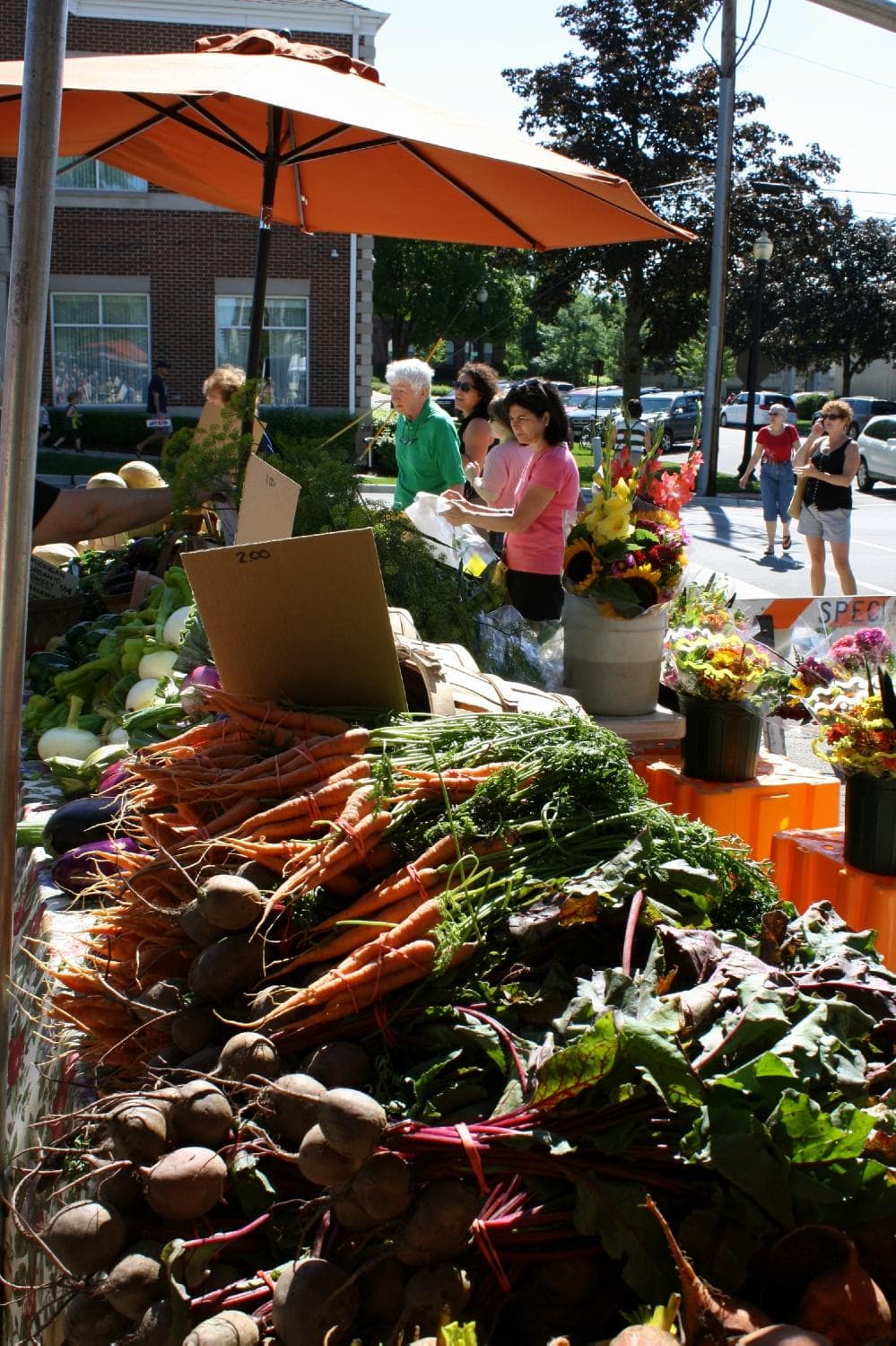 Plenty of fresh produce