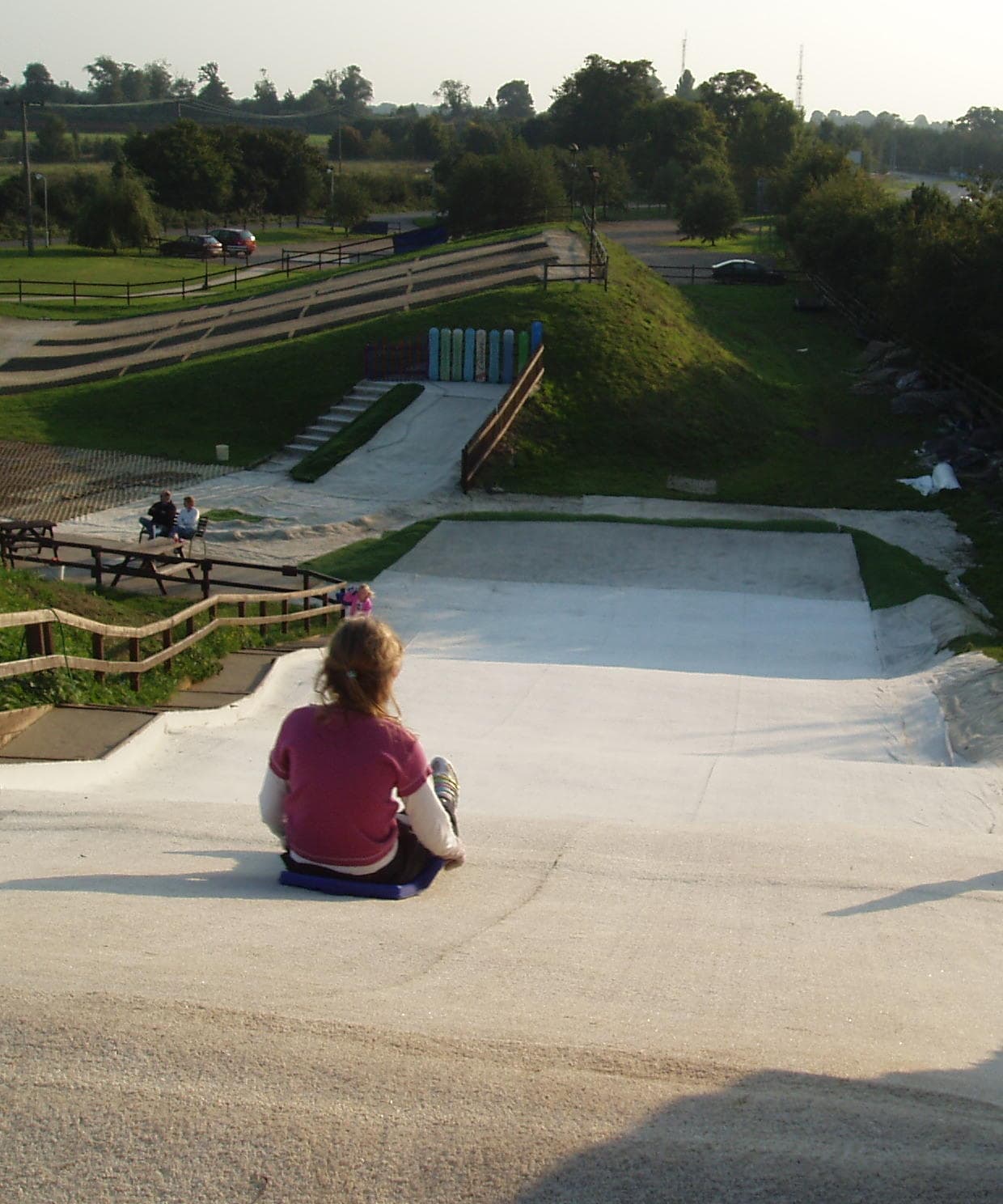 Tobooggan slope