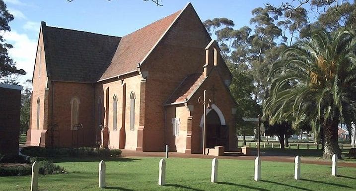 St Matthews Church in Stirling Square