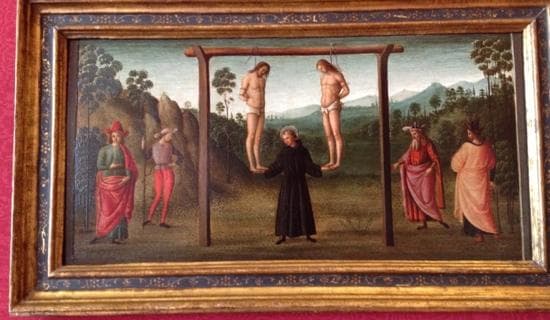 quadro di Raffaello (il miracolo degli impiccati)