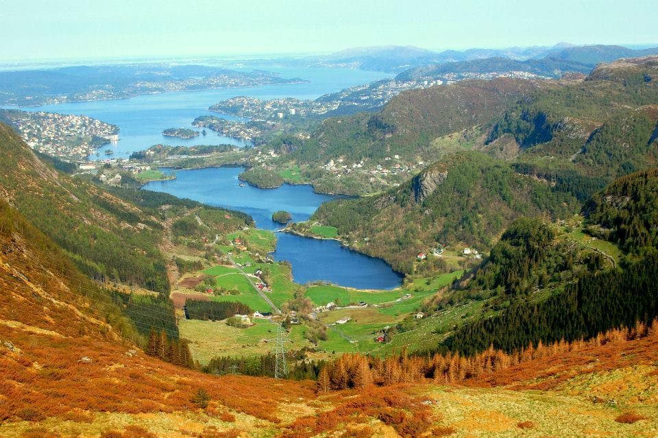 One of the views during the trail