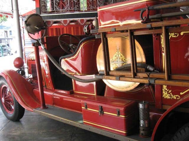 The Striking Red and Black Facade