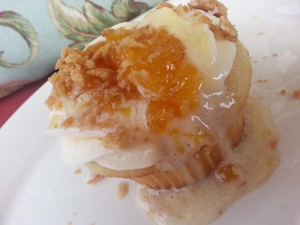 Peach & Lavender Cobbler