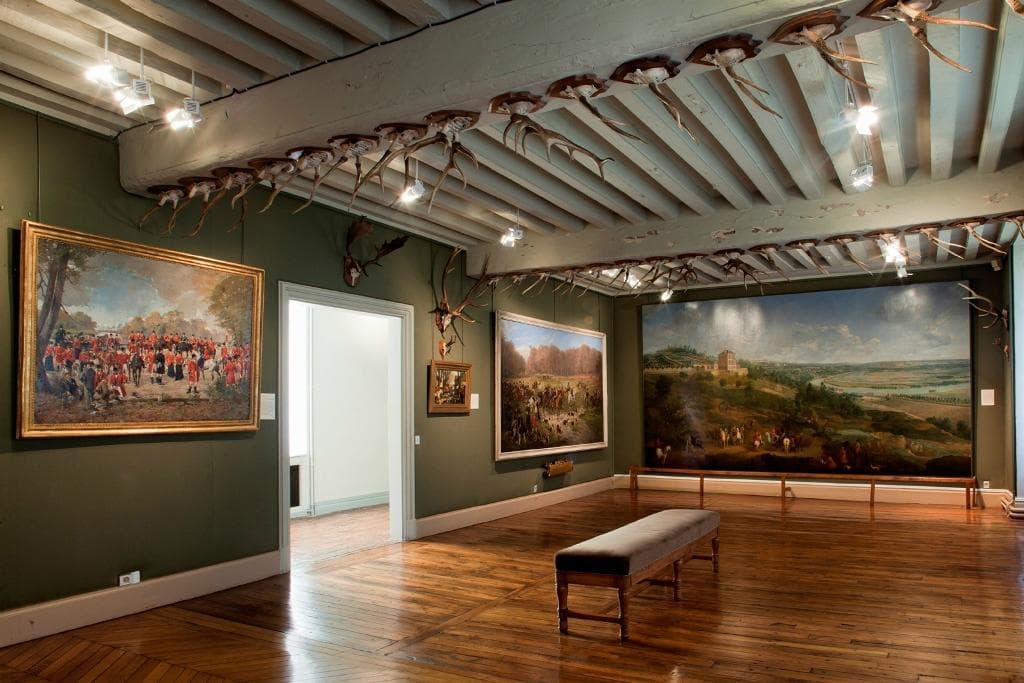 Le musée de la Vénerie à Senlis - La salle Ch.-J. Hallo
