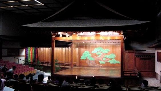 石川県立能楽堂能舞台