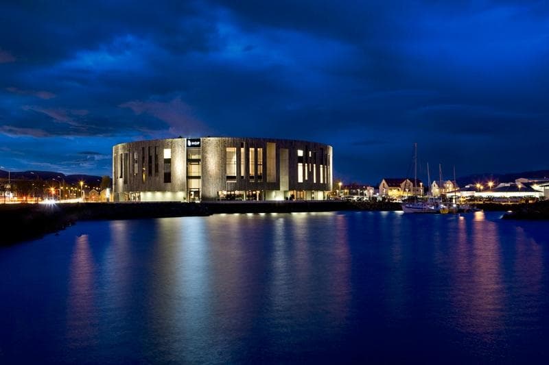 The beautiful building was opened in 2010.