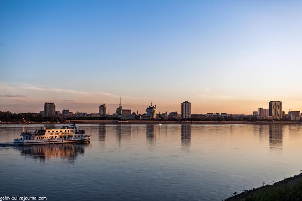 Набережная Благовещенска